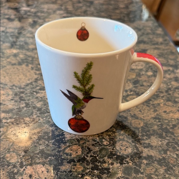 Hummingbird Holiday Mug - White - Picture 4 of 4
